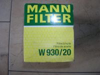 Mann Oelfilter W 930/20 Niedersachsen - Uplengen Vorschau