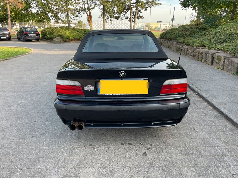 BMW E36 318i Cabrio M3 Paket M-Paket schwarz Vader Sitze in Frankfurt am Main