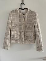 Mango jacke strick beige silber schwarz Blazer schick Bochum - Bochum-Ost Vorschau