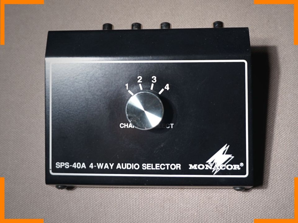 Monacor SPS-40A Audio Stereo / Line Umschaltbox in Stuttgart