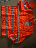 Arbeitsjacke orange, Gr. 62, Umfang 146 cm Kreis Ostholstein - Stockelsdorf Vorschau