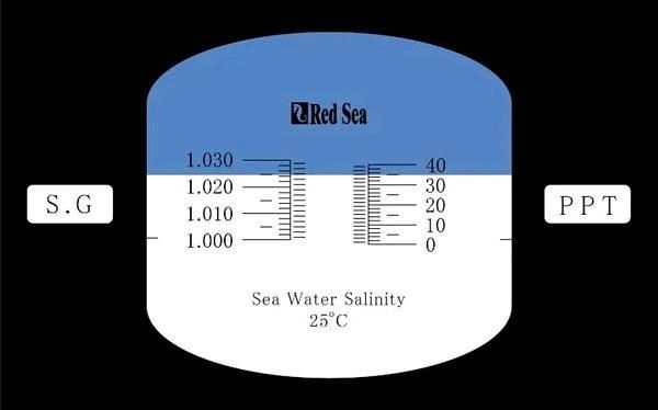 Red Sea Meerwasser-Refraktometer in Burgau
