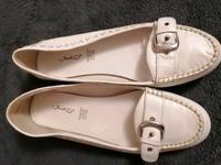 Mokassine Schuh von Janet D. weiß , Gr. 38 Berlin - Biesdorf Vorschau