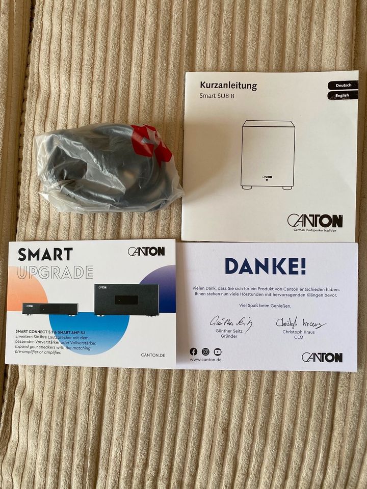 Canton Smart Sub 8 Subwoofer NEU in Hannover