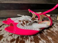 MOSCHINO Pink & White Sandaletten GR 40 Slip On Mitte - Tiergarten Vorschau