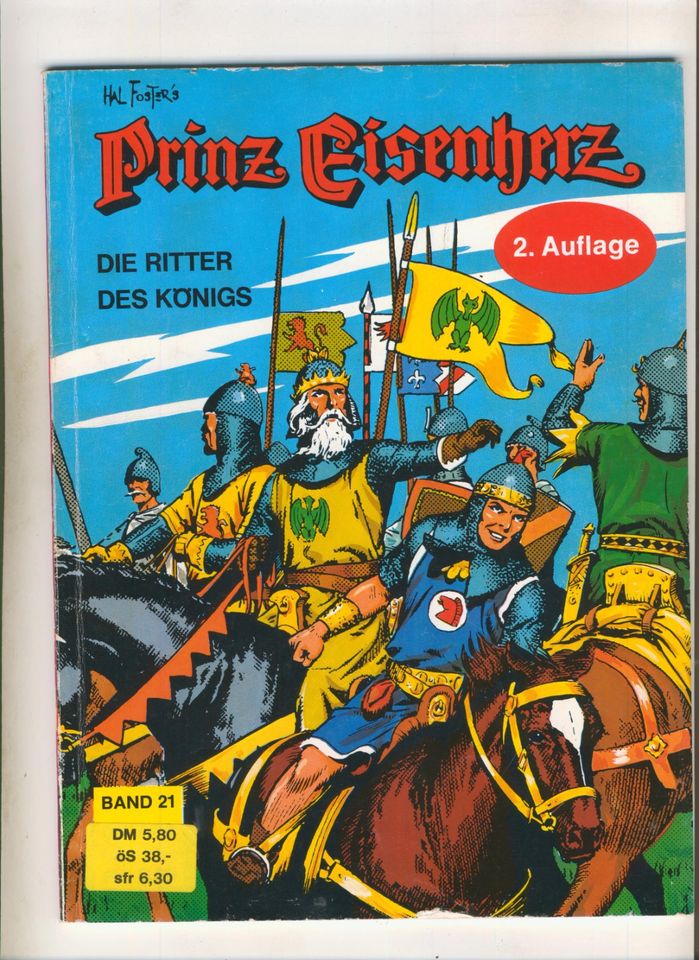 Prinz Eisenherz 2. Auflage Bd.18, 19, 20, 21, Pollischansky Ver. in Köln