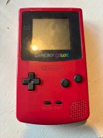 Gameboy Color in Rot mit dem Spiel Super Mario Land Niedersachsen - Edewecht Vorschau