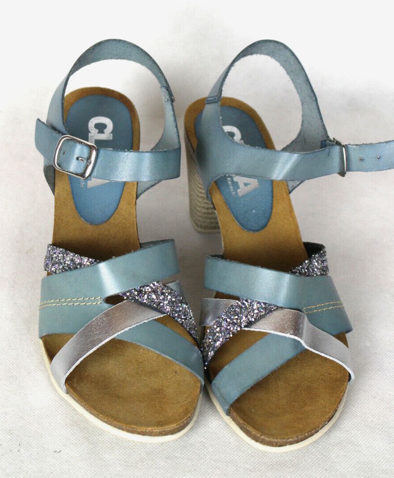 CLKA by Clain Karachi Schuhe Leder Sandalen Damen Gr.38,neu in Emstek