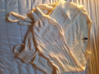 weißer Pullover mit Bindeband hinten gr. L Baden-Württemberg - Heidelberg Vorschau