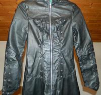 Lederkleid Rückenfrei Gr.S, Ledermantel geschnürt, Leder Overall Hessen - Gründau Vorschau