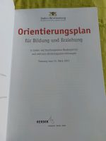 Orientierungsplan für Erzieher Baden-Württemberg - Bopfingen Vorschau