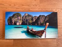 Glasbild Thailand (Maya Bay, Koh Phi Leh) 60x30 Frankfurt am Main - Harheim Vorschau