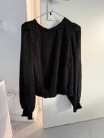 Schwarze Bluse mit Glitzer-Details Berlin - Mitte Vorschau