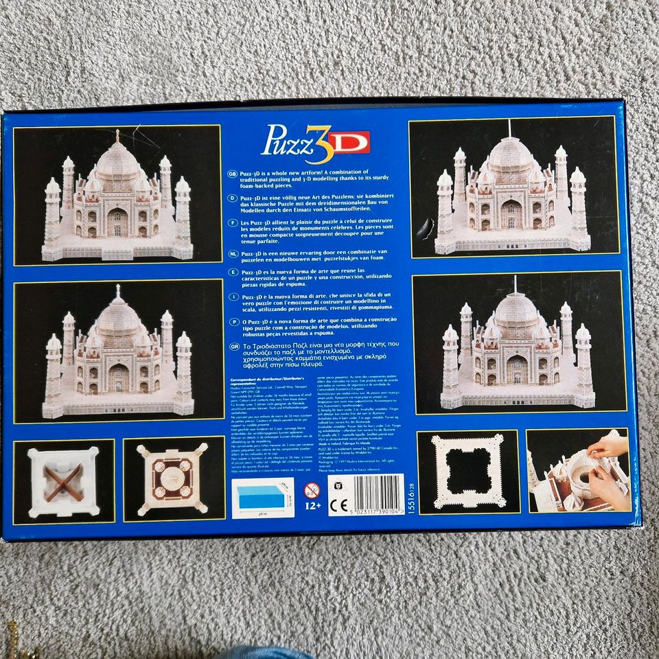 3D Puzzle Taj Mahal in Kempen