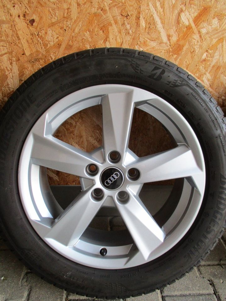 Sommerreifen 215/55 R17 auf Alufelgen 7,0Jx17H2 ET45 Audi Q2 in Aichach