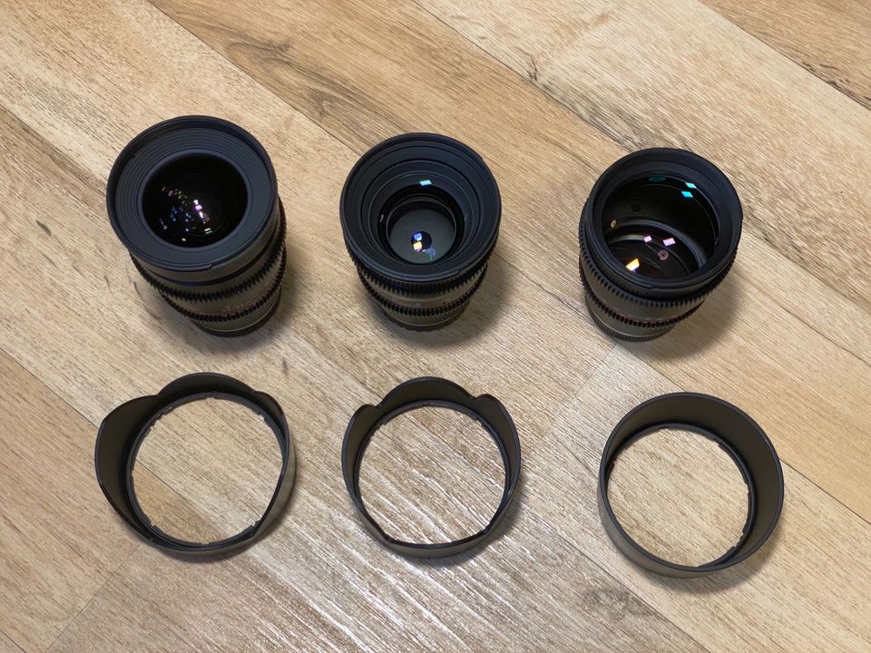 Walimex pro Cine Objektiv Set Sony E Mount in Halle