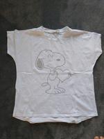 snoopy T- Shirt Gr 42/44 weiß  wie Neu Niedersachsen - Wunstorf Vorschau