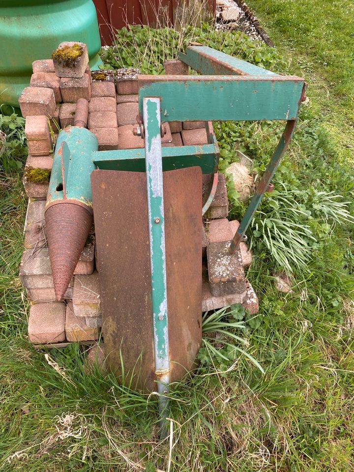 Hermann Lanz Aulendorf D315 + Kegelspalter Holzspalter in Waldrach