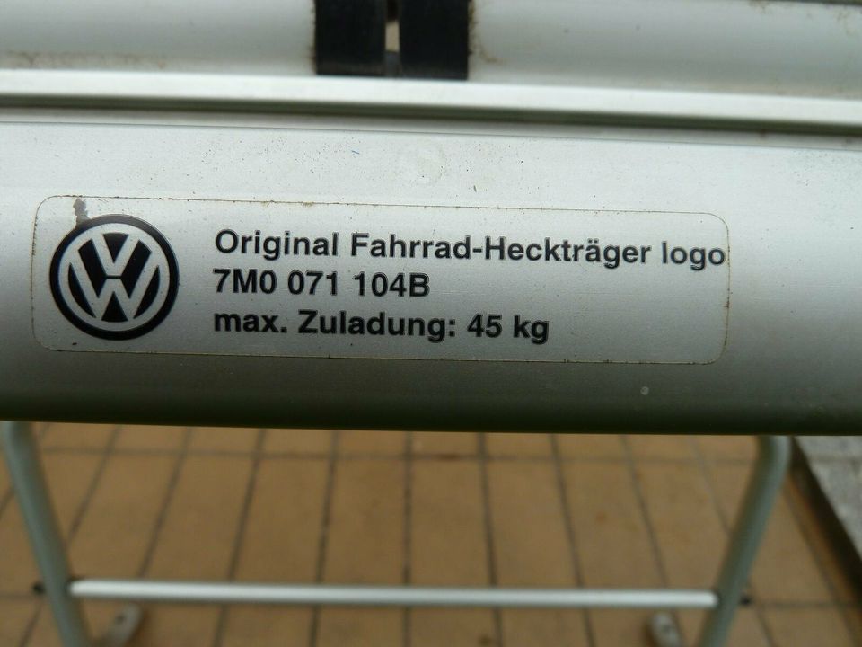 Fahrradheckklappenträger für VW Sharan in Burghaun