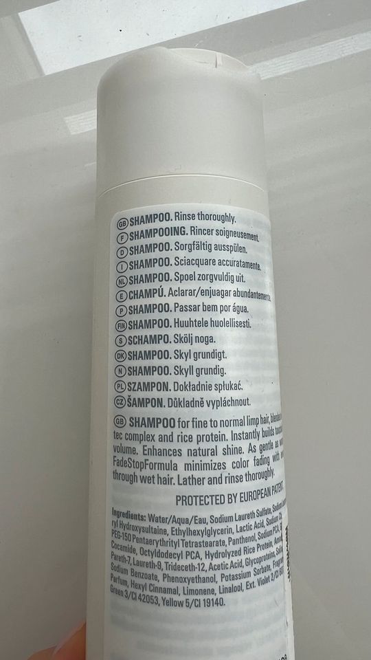 Goldwell ultra volume shampoo in Berlin