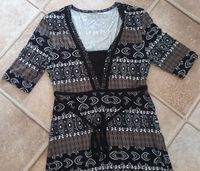 Kleid Gr 36/38 Strech Braun Schwarz Weiß Niedersachsen - Eimke Vorschau