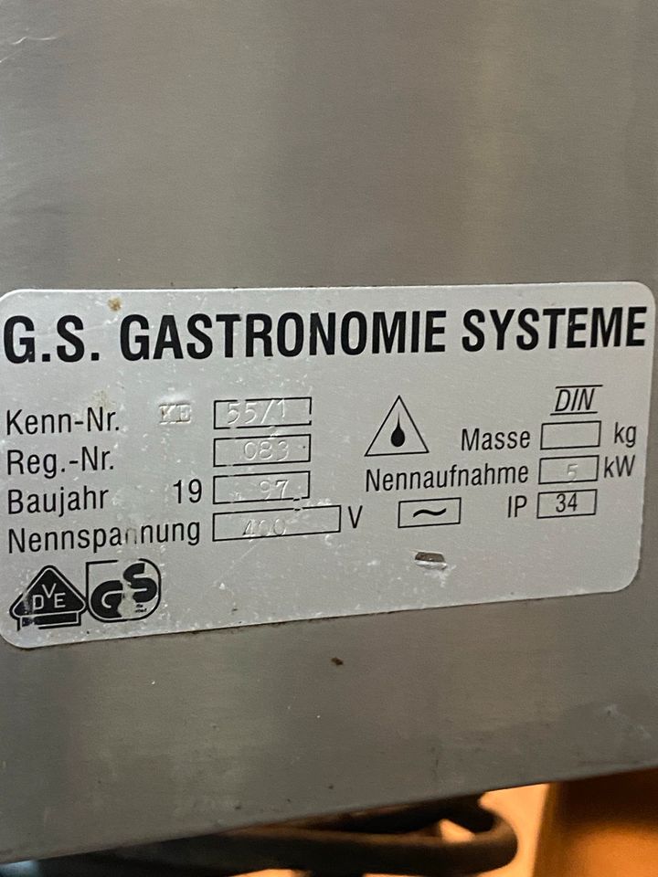 G.S Gastronomieherd KE 55/1 in Wertheim