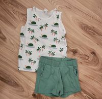 Shorts und Shirt H&M Gr. 104 Frankfurt am Main - Bergen-Enkheim Vorschau