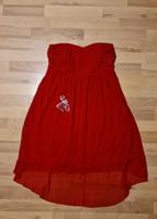 rotes Bandeau-Mesh-Kleid mit abnehmbaren Trägern von Vila - Gr. L Kreis Pinneberg - Elmshorn Vorschau