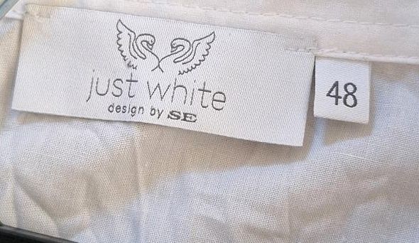 Just White, neue weiße Bluse, Gr. 48 in Hörstel