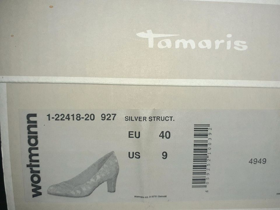 Tamaris Pumps silber in Karlsruhe