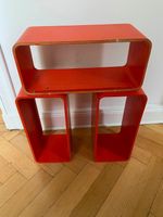 3er Set Hängeregal Cube Regal Wandregal Vintage 70er Orange Berlin - Westend Vorschau