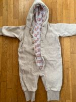 Beige fleece overall 80-92 mit Löwen handmade Nordrhein-Westfalen - Rhede Vorschau