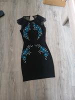 Kleid mot Spitze und blauen Blumen Bayern - Rödental Vorschau