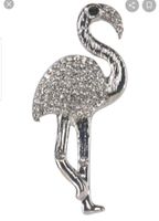 J.Jayz Flamingo Brosche Metal mit Magnetverschluss Strasssteine Bayern - Germering Vorschau