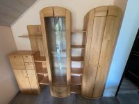 Wohnwand Schrank mit Vitrine und Licht 2,18x2,40m Bayern - Selb Vorschau