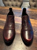 Echtleder Stiefeletten /Halbschuhe, bordeaux, 5cm hoch, RED BOXX Niedersachsen - Stuhr Vorschau