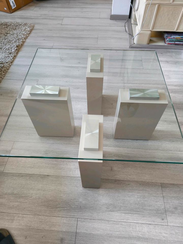 Designer Glas Tisch in Hamburg