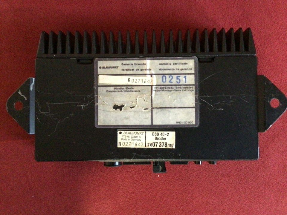 Blaupunkt Stereo Booster BSB 40-2 für Autoradio in Hildesheim