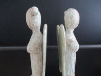 2 Engel groß Statuen Figur Kunstobjekt Holz nicht nur Weihnachten Nordrhein-Westfalen - Velbert Vorschau