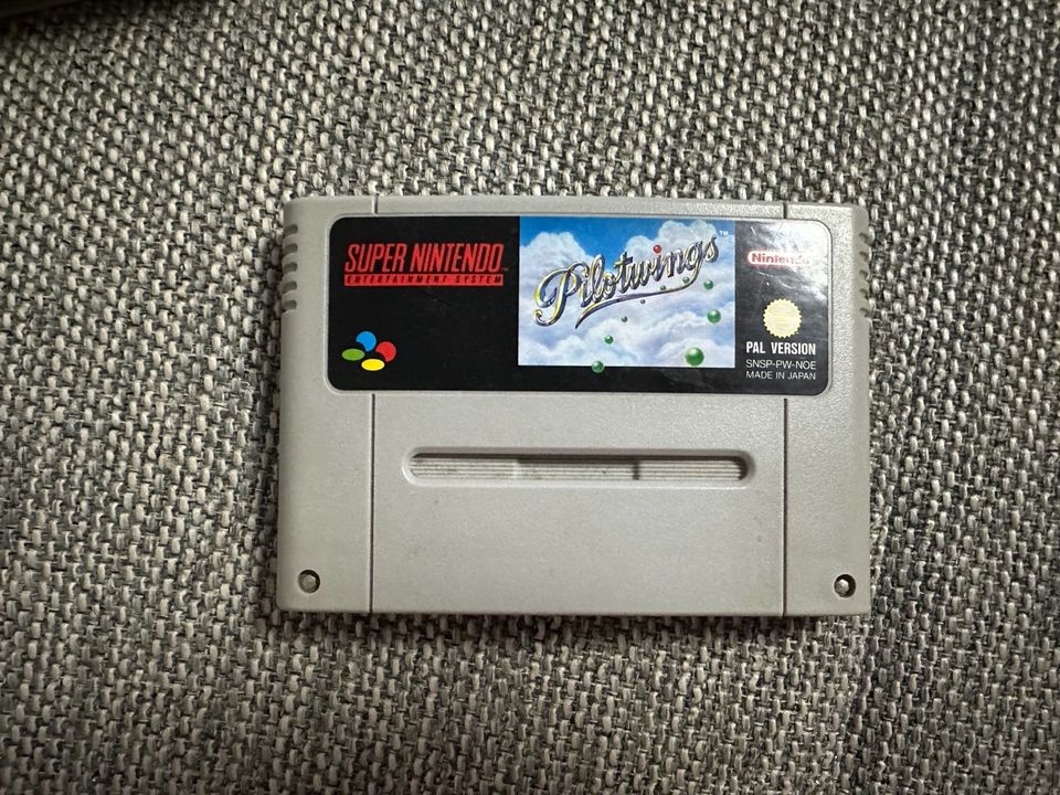 Super Nintendo spiel : Pilotwings in Erlangen