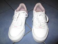 schöne Mädchen Turnschuhe Sport- Schnür- Schuhe weiß PUMA Gr. 37 Thüringen - Elxleben an der Gera Vorschau