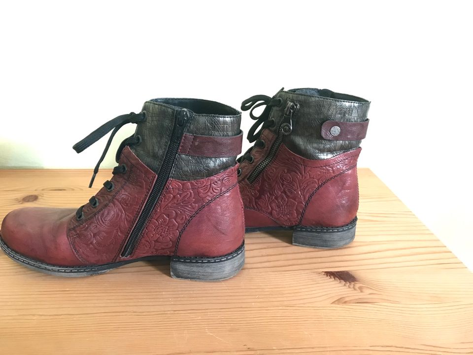 Damen Schuhe „Remonte“ Gr. 37 rot in Barby