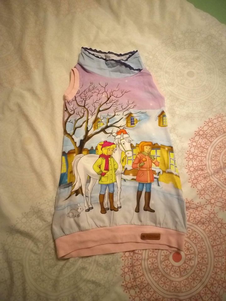  Shirt, Gr 98/104, Bibi und Tina, Winter, Weihnachten in Karlsbad