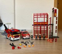 PLAYMOBIL 5361 Feuerwehrstation mit Autos und Figuren Set Sachsen-Anhalt - Kretzschau Vorschau