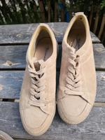 Tamaris Leder Sneaker beige 40 Baden-Württemberg - Waiblingen Vorschau