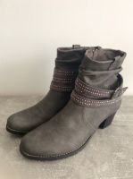 Damenstiefel Winterstiefel „mocca“ Stiefletten Größe 41/42 grau Nordrhein-Westfalen - Rheine Vorschau