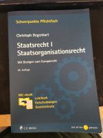 Christoph Degenhart / Staatsrecht 1 Staatsorganisationsrecht Thüringen - Jena Vorschau
