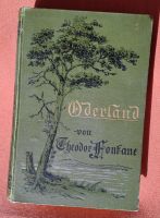 Theodor Fontane Oderland Literatur Klassik Alte deutsche Schrift Brandenburg - Cottbus Vorschau