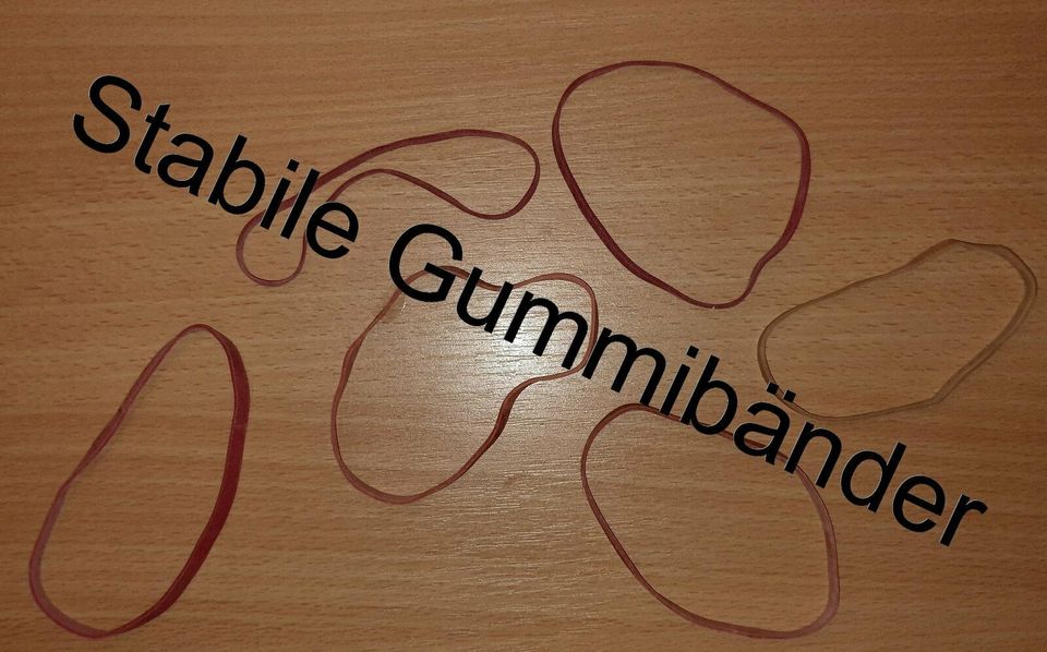 GUMMIBÄNDER - breit, stark, stabil (Ø 7-9cm, 21-28cm Umfang) in  Nordrhein-Westfalen - Neuss | Basteln, Handarbeiten und Kunsthandwerk |  eBay Kleinanzeigen ist jetzt Kleinanzeigen