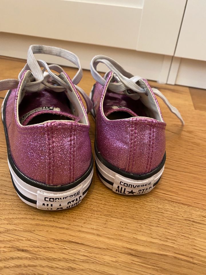 Converse Chucks pink/ Glitzer (pflegeleicht) in Starnberg